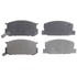 Raybestos SGD282M Disc Brake Pad Set Raybestos Service Grade Metallic Brake Pad Set