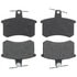 SGD306M by RAYBESTOS - Brake Parts Inc Raybestos Service Grade Overstock Metallic Disc Brake Pad Set