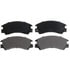 Raybestos SGD311C Disc Brake Pad Set Raybestos Service Grade Ceramic Brake Pad Set