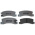 Raybestos SGD325C Disc Brake Pad Set Raybestos Service Grade Ceramic Brake Pad Set