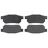 SGD339 by RAYBESTOS - Brake Parts Inc Raybestos Service Grade Overstock Organic Disc Brake Pad Set