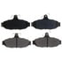 SGD347 by RAYBESTOS - Raybestos Service Grade Organic Brake Pad Set