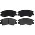 Raybestos SGD349C Disc Brake Pad Set Brake Parts Inc Raybestos Service Grade Ceramic Disc Brake Pad Set