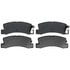Raybestos SGD352 Disc Brake Pad Set Raybestos Service Grade Organic Brake Pad Set