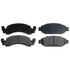 Raybestos SGD375M Disc Brake Pad Set Brake Parts Inc Raybestos Service Grade Metallic Disc Brake Pad Set