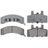 Raybestos SGD369C Disc Brake Pad Set Brake Parts Inc Raybestos Service Grade Ceramic Disc Brake Pad Set