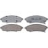 Raybestos SGD376C Disc Brake Pad Set Raybestos Service Grade Ceramic Brake Pad Set