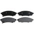 Raybestos SGD376M Disc Brake Pad Set Raybestos Service Grade Metallic Brake Pad Set