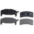 Raybestos SGD377M Disc Brake Pad Set Raybestos Service Grade Metallic Brake Pad Set