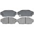 Raybestos SGD409M Disc Brake Pad Set Raybestos Service Grade Metallic Brake Pad Set