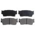 Raybestos SGD418C Disc Brake Pad Set Raybestos Service Grade Ceramic Brake Pad Set