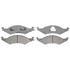 SGD421M by RAYBESTOS - Raybestos Service Grade Metallic Brake Pad Set