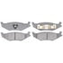 SGD415M by RAYBESTOS - Raybestos Service Grade Metallic Brake Pad Set