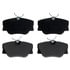 SGD423M by RAYBESTOS - Raybestos Service Grade Metallic Brake Pad Set