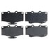 Raybestos SGD436 Disc Brake Pad Set Raybestos Service Grade Organic Brake Pad Set