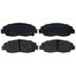 SGD465A by RAYBESTOS - Raybestos Service Grade Organic Brake Pad Set
