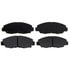 SGD465 by RAYBESTOS - Brake Parts Inc Raybestos Service Grade Organic Disc Brake Pad Set