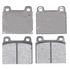 Raybestos SGD45A Disc Brake Pad Set Raybestos Service Grade Organic Brake Pad Set