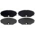 Raybestos SGD486M Disc Brake Pad Set Raybestos Service Grade Metallic Brake Pad Set