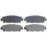 Raybestos SGD488 Disc Brake Pad Set Brake Parts Inc Raybestos Service Grade Organic Disc Brake Pad Set