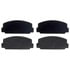 SGD48 by RAYBESTOS - Raybestos Service Grade Organic Brake Pad Set