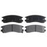 Raybestos SGD508M Disc Brake Pad Set Raybestos Service Grade Metallic Brake Pad Set