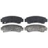SGD511C by RAYBESTOS - Brake Parts Inc Raybestos Service Grade Ceramic Disc Brake Pad Set