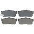 Raybestos SGD540C Disc Brake Pad Set Raybestos Service Grade Ceramic Brake Pad Set