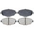SGD571C by RAYBESTOS - Raybestos Service Grade Ceramic Brake Pad Set