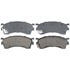 SGD583C by RAYBESTOS - Raybestos Service Grade Ceramic Brake Pad Set