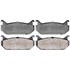 SGD584C by RAYBESTOS - Raybestos Service Grade Ceramic Brake Pad Set