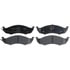 Raybestos SGD576 Disc Brake Pad Set Raybestos Service Grade Organic Brake Pad Set