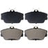 SGD598C by RAYBESTOS - Raybestos Service Grade Ceramic Brake Pad Set