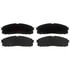 SGD622 by RAYBESTOS - Raybestos Service Grade Organic Brake Pad Set