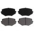 Raybestos SGD635C Disc Brake Pad Set Raybestos Service Grade Ceramic Brake Pad Set