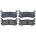 Raybestos SGD636C Disc Brake Pad Set Raybestos Service Grade Ceramic Brake Pad Set