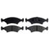 SGD649M by RAYBESTOS - Raybestos Service Grade Metallic Brake Pad Set