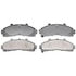 SGD652M by RAYBESTOS - Raybestos Service Grade Metallic Brake Pad Set