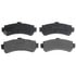 SGD669C by RAYBESTOS - Raybestos Service Grade Ceramic Brake Pad Set