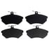 SGD684M by RAYBESTOS - Raybestos Service Grade Metallic Brake Pad Set