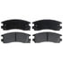 Raybestos SGD698 Disc Brake Pad Set Raybestos Service Grade Organic Brake Pad Set