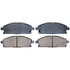 SGD691C by RAYBESTOS - Raybestos Service Grade Ceramic Brake Pad Set