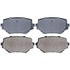 SGD697C by RAYBESTOS - Raybestos Service Grade Ceramic Brake Pad Set
