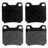 Raybestos SGD709M Disc Brake Pad Set Raybestos Service Grade Metallic Brake Pad Set