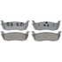 SGD711C by RAYBESTOS - Raybestos Service Grade Ceramic Brake Pad Set
