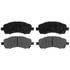 SGD722C by RAYBESTOS - Raybestos Service Grade Ceramic Brake Pad Set