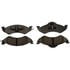 Raybestos SGD746M Disc Brake Pad Set Raybestos Service Grade Metallic Brake Pad Set