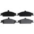 Raybestos SGD727 Disc Brake Pad Set Raybestos Service Grade Organic Brake Pad Set