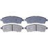 Raybestos SGD757M Disc Brake Pad Set Raybestos Service Grade Metallic Brake Pad Set