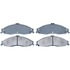Raybestos SGD749M Disc Brake Pad Set Raybestos Service Grade Metallic Brake Pad Set